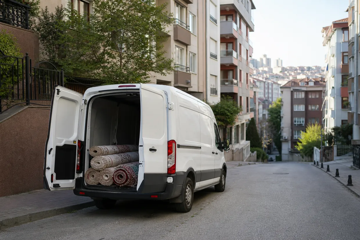 Kağıthane halı yıkama servis teslimi